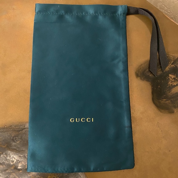 GUCCI Dust Bag Belt Necklace Wallet Cuff Stretch - Picture 1 of 4